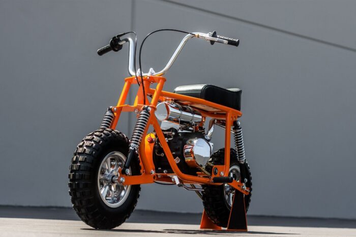 Orange Stock Mini Bike
