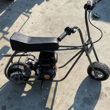 Black J-Bar Stock Mini Bike
